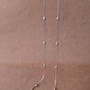 Elegantly Dancing Beads Sterling Silver Chain
