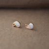 Pretty Paisley Rose Gold  Plated Sterling Silver Earrings