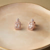 Let's Shine Rose Gold Plated Sterling Silver Stud Earrings