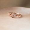 Fairy Crown Rose Gold Plated Sterling Silver Ring