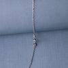 Lovely Red Heart Sterling Silver Chain Bracelet