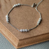 Sparkling Station Sterling Silver Chain Bracelet