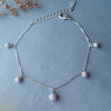 Charming Charm Balls Sterling Silver Chain Bracelet