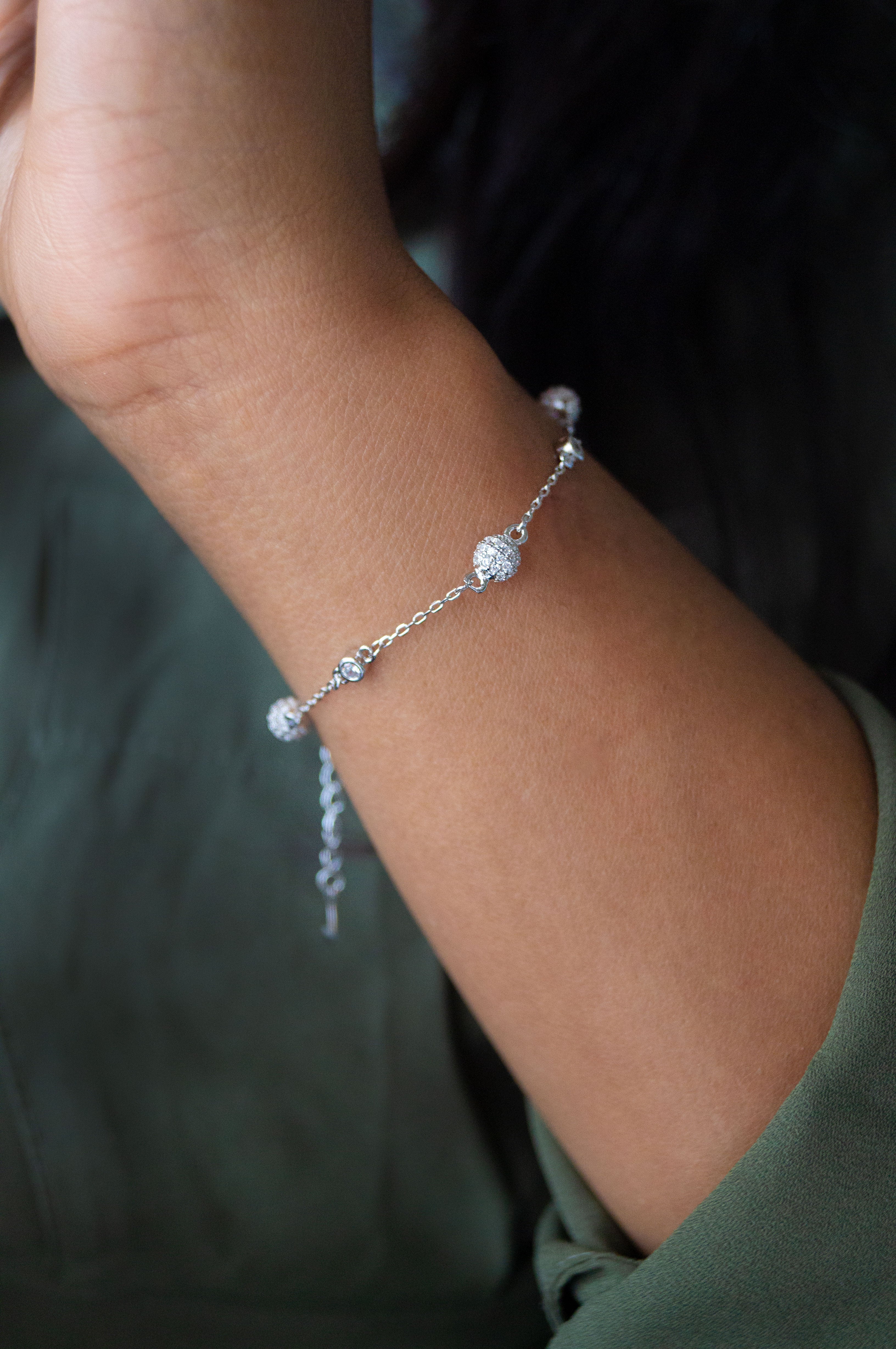 Elegant Sterling Silver Diamond Shape Kada Style Bracelets for Valentine  Gift Annniversary Gift for Couple