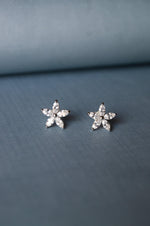 Ready For Spring Floral Sterling Silver Earrings