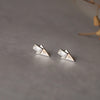 Deco Charm Sterling Silver Earrings