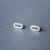 Sparkling Zero Sterling Silver Earrings