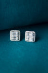 Art Deco Baguette Stud Earrings - Mannash