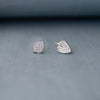 Dainty Leaf Sterling Silver Earrings