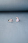 Pretty Paisley Sterling Silver Earrings