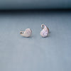 Pretty Paisley Sterling Silver Earrings