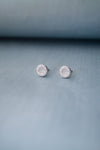 Sparkling Circles Sterling Silver Earrings