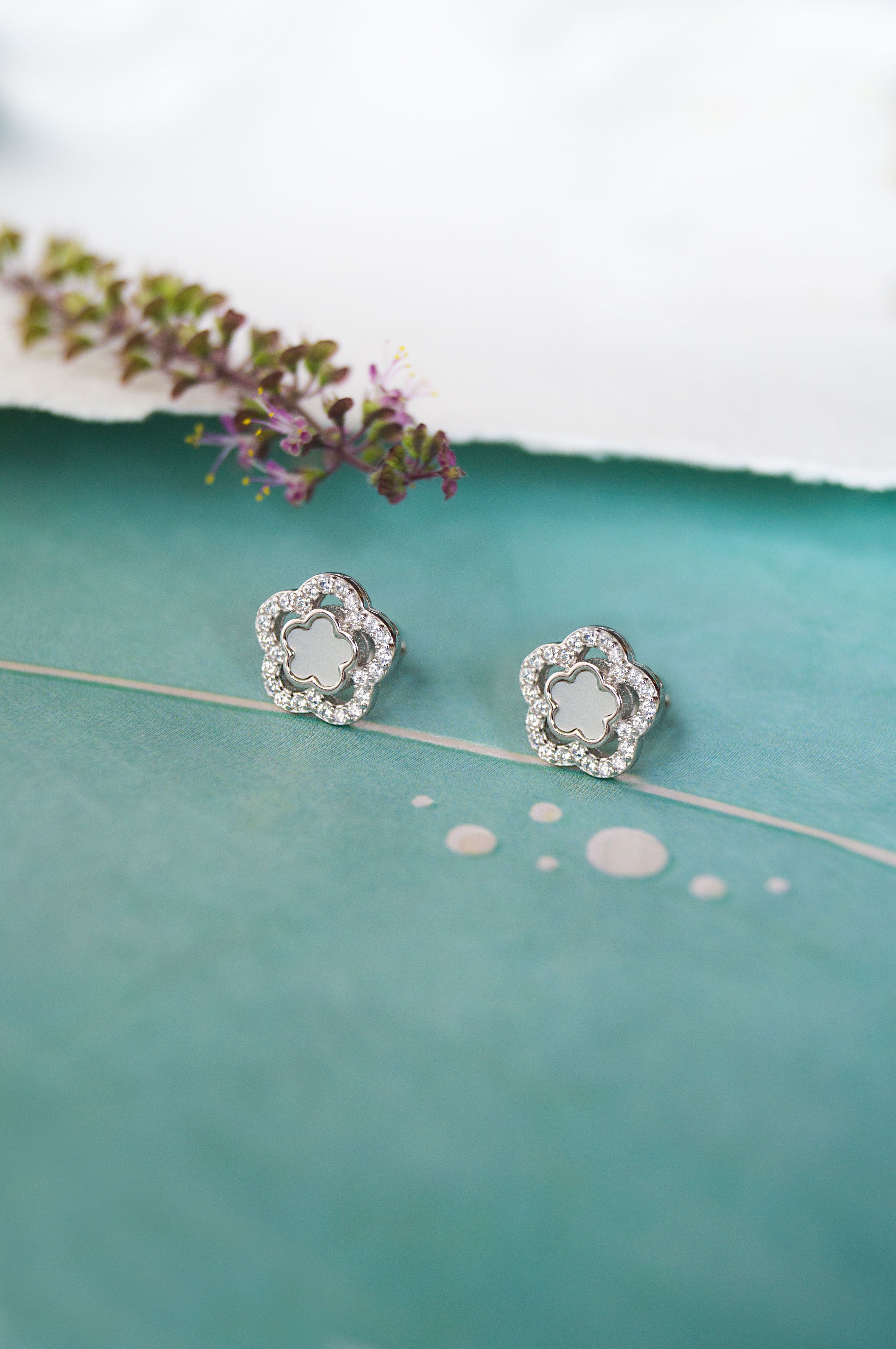 Freshwater Pearl Earrings Silver – Tutti & Co