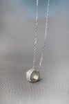 Ring-It-Up Rose Gold Plated Sterling Silver Pendant With Chain