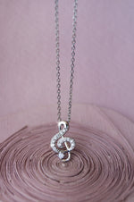 Love For Music Sterling Silver Pendant Chain Necklace