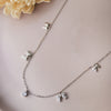 Cutie Bow Charms Sterling Silver Charm Necklace