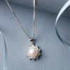 Pearl Rays Statement Sterling Silver Pendant