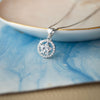 Glowing Star Sterling Silver Pendant