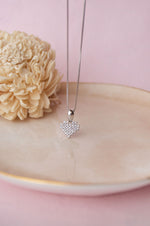 Pretty Chic Heart Sterling Silver Pendant