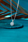 Classic Solitaire Sparkle Pendant - Mannash