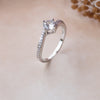 Just For You Solitaire Sterling Silver Ring