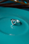 Sparkle Heart Love Ring - Mannash