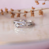Far Yet Together Hearts Sterling Silver Ring
