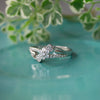 Heart Blossom Sterling Silver Ring