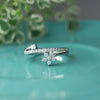 Floral Bloom Sterling Silver Ring