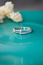 Dainty Miracle Sterling Silver Ring