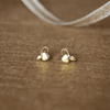 Always For You Gold Plated Mini Sterling Silver Stud Earrings