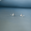Fishy Mini Sterling Silver Stud Earrings