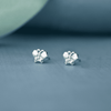 Free Like A Butterfly Mini Sterling Silver Stud Earrings